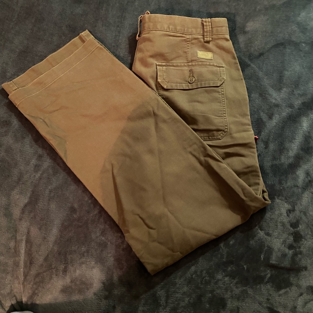Dockers - Brown Relaxed Fit Pants. Size 34x32.